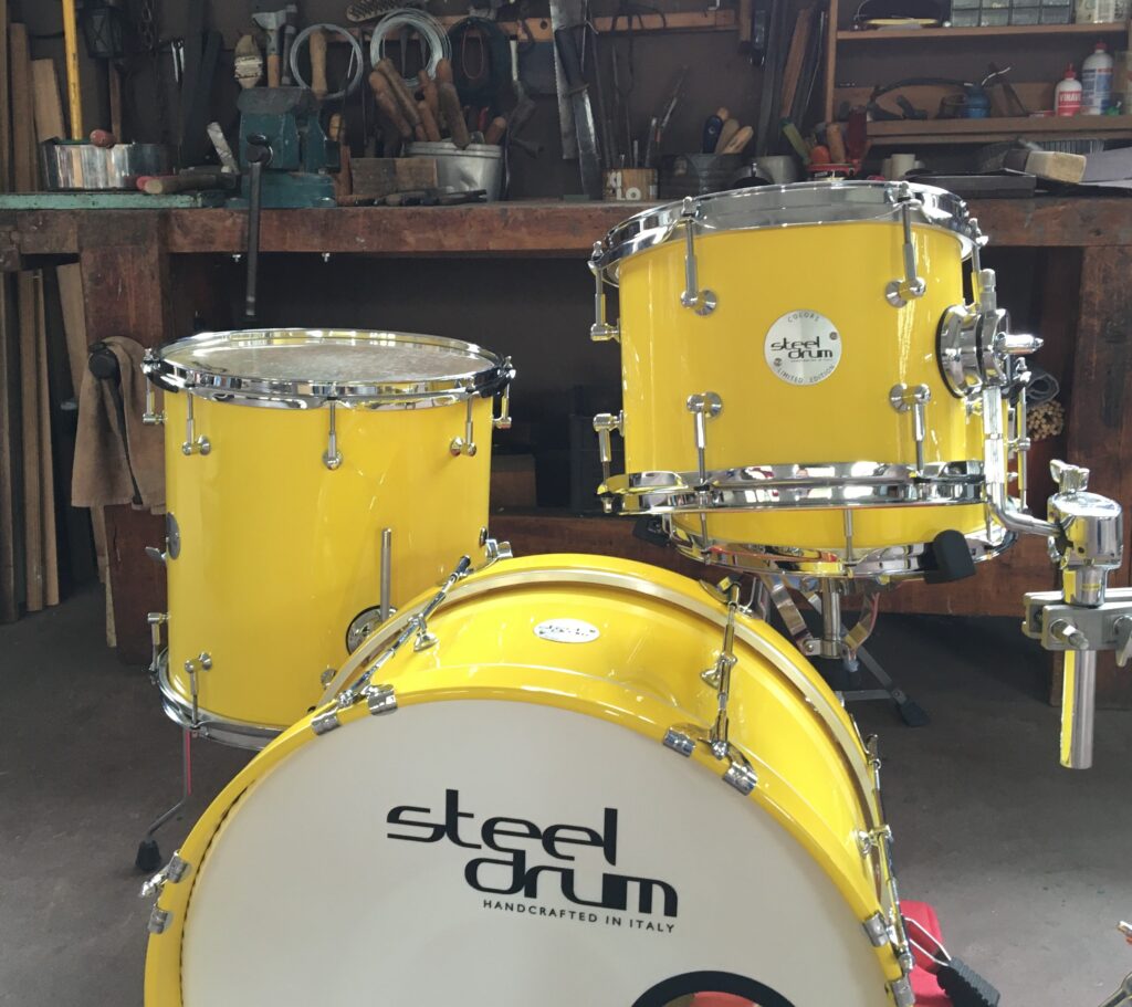 Steeldrum “Colors” drumset Steel Drum Italy