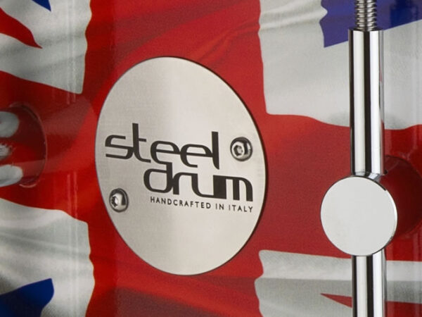 Steeldrum "Union Jack" 14x5,5 - 14x6,5 - immagine 2